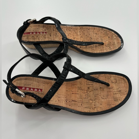 Prada wedge sandals - Picture 8 of 8